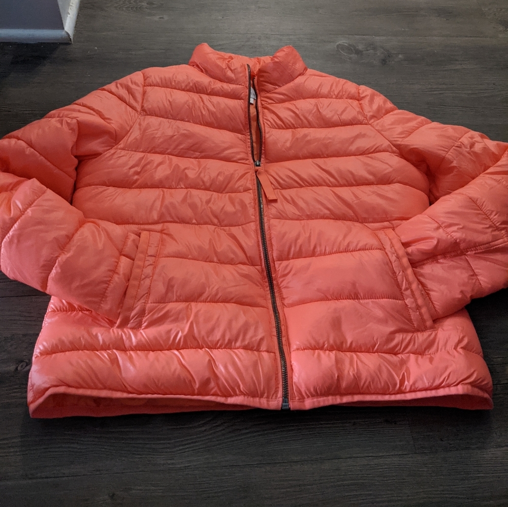 Stylus | Pink Puffer Jacket